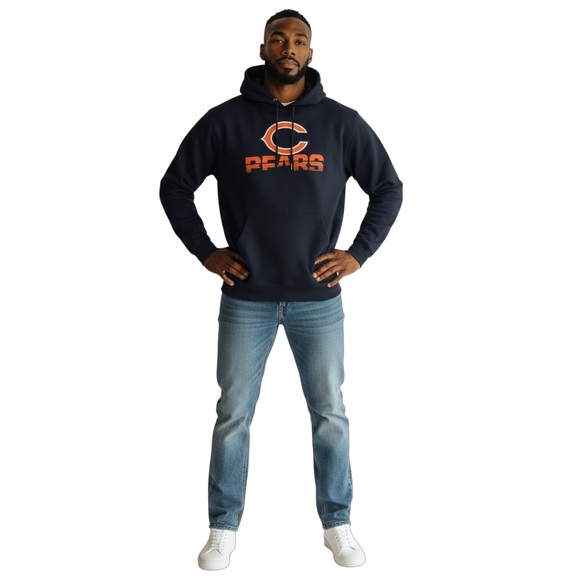 Nike Dri-Fit On-Field NFL Chicago Bears Sideline Hoodie - Picture 1 of 14